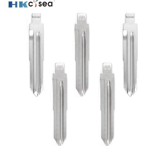 HKCYSEA KD#03 KD JMD VVDI Remote Uncut Blank Metal Blade Replacement Type HON65R #03 Fit for Honda Car Key Remote