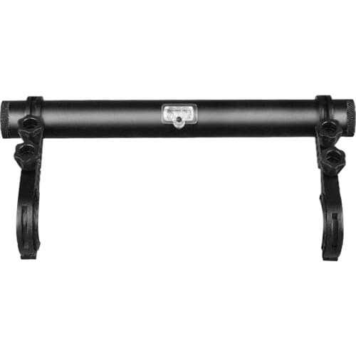 Bicycle Handlebar Extender Bracket Bike Headlight Holder Lantern Lamp Holder Carbon Fiber Stand With USB Charging Power Bank