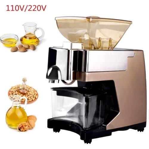 Home Use Mini Peanut Oil Press Machine Commercial Hot And Cold Sunflower Oil Extractor Expeller Presser