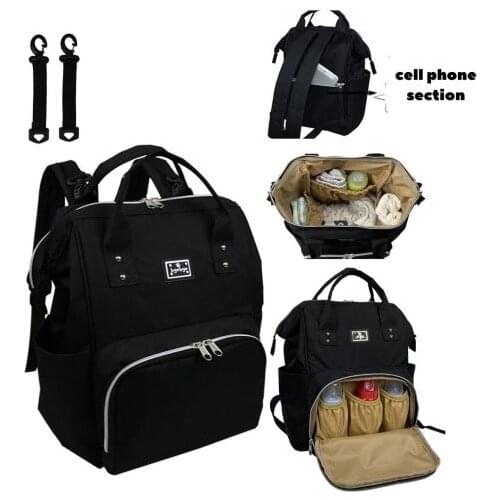 Multifunction Mommy Backpack Portable Large Capacity Diaper Bag Changing Maternity Bag Foldable Travel Bed For Mom Baby Outdoor