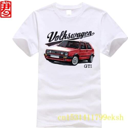 Fashion men Golf mk2 print cotton casual o-neck T-Shirt T shirt