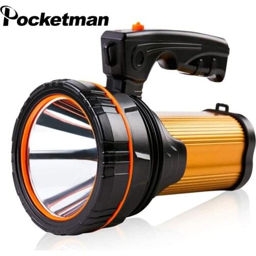 80W Powerful Searchlight 800m Long Range Power Spotlight Camping Light USB Rechargeable Flashlight Waterproof Tactical Torch