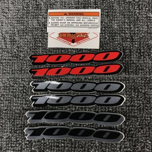 Motorcycle Label Stickers Decal Fairing Sticker fit for Suzuki GSXR1000 GSXR 600 750 1000