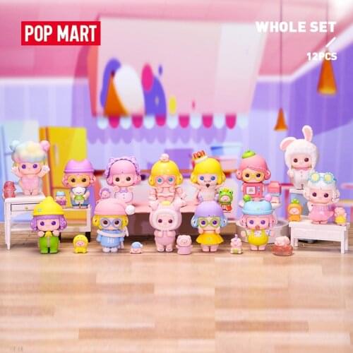POP MART Whole Box Minico Fantasy World Series Blind Box Collection Doll Cute Action Kawaii animal toy figures free shipping