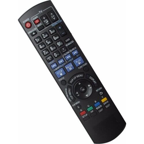 Remote Control For Panasonic EUR7658Y90 DMP-BD10EG-S N2QAYB000508 DMP-BD10AEGK N2QAYB000151 DMR-BD10A Blu-ray DVD Player