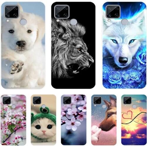 For OPPO Realme C15 Case Silicone Soft Back Cover Phone Case For Realme C15 C 15 Funda Silicone Case For Realme C15 Cover Coque