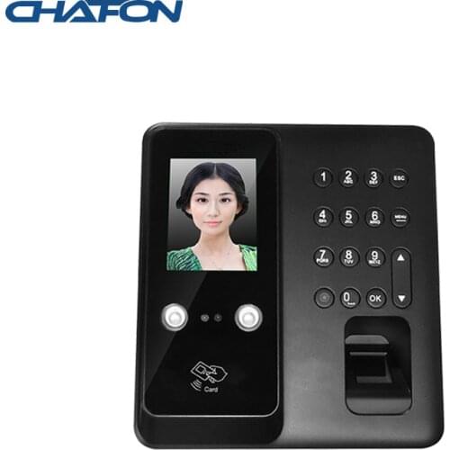 CHAFON Access Control Attendance Machine System Face And Fingerprint Recognition System To Achieve Voice Prompts For Commuting