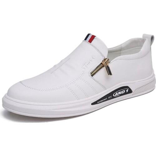 2021 Classic Men Genuine Leather Shoes Men Loafers Moccasins Breathable Slip On Black Driving Shoes Chaussure Homme Plus Size 45