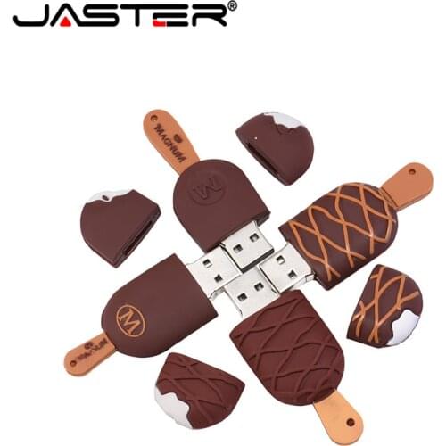 JASTER Biscuits model ice cream chocolate usb2.0 4GB 8GB 16GB 32GB 64GB pen drive USB Flash Drive creative gifty Pendrive