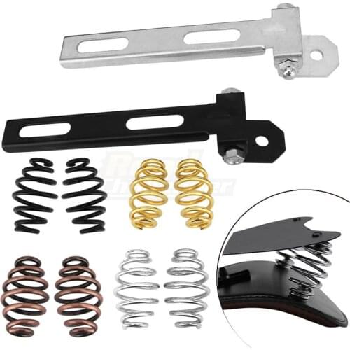 High Quality Steel Springs Bracket Solo Seat Mounting Kit For Harley Bobber Chopper Custom Universal Motorcycl Accessories