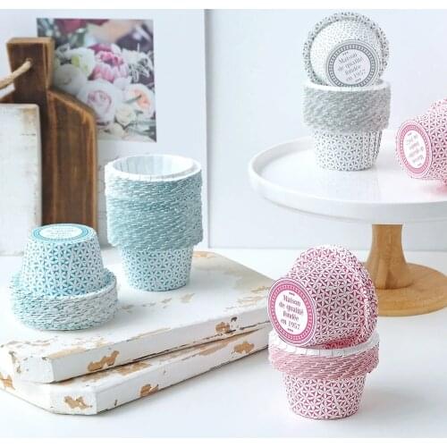 100Pcs Cupcake Paper Cake Muffin Cups Cake box Cupcake Liner Kitchen Baking Accessories Cake Mold Small Muffin Boxes