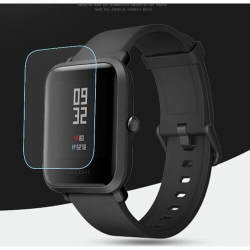 5pcs High-quality Screen Protector Film Explosion-proof Ultra HD TPU Full Coverage Film For Amazfit Bip Smart Watch Accessory
