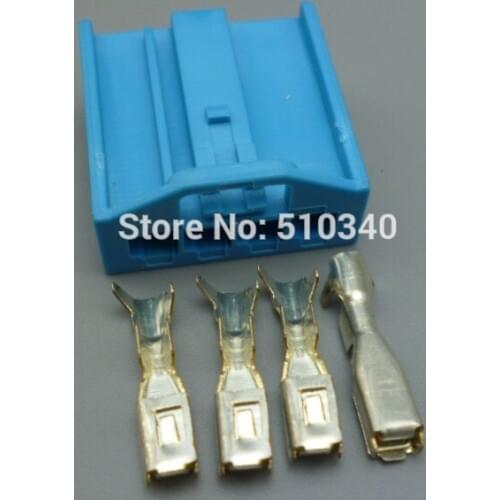 1set .2.8mm 4 hole jacket Automotive connectors car connector with terminal