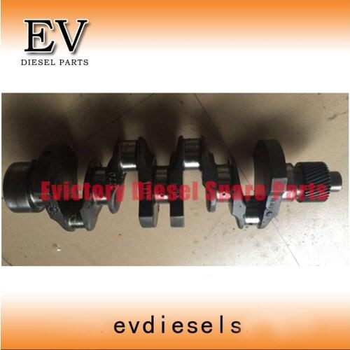 EV For Sumitomo SH80-6 Excavator engine rebuild 4LE2 crankshaft assy forging steel
