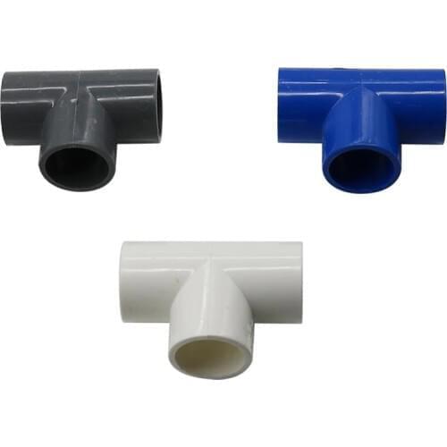 PVC Water Supply Pipe Fittings 32mm Union 3-Way Plastic Joints Agriculture Irrigation Water Parts Water Tank Water Pipe Coupling