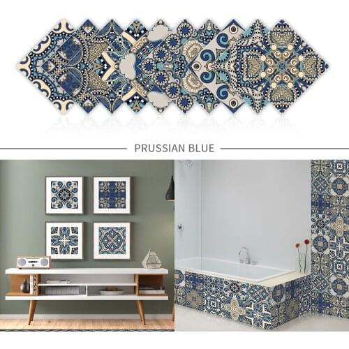 Crystal Tile Self-adhesive 3D wall sticker Kitchen Wallpaper Murals Waterproof Stickers For Living Room Bathroom Decoration