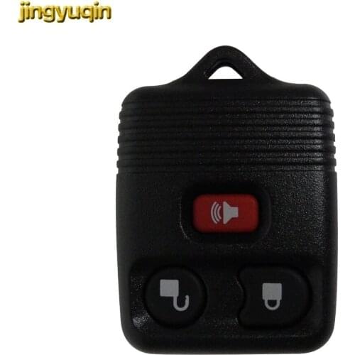 Jingyuqin 10pieces/lot Remote Three Keys Shell Key Remote Fob Clicker Transmitter Control Case For Ford Free Shipping