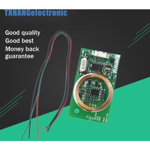 125Khz RFID Reader Module EM4100 UART for IC Card PCB Attenna Sensor Kits for arduino DIY KIT