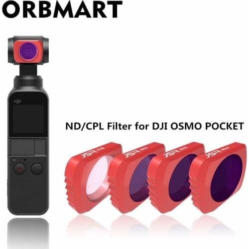 ORBMART UV/ND/CPL/STAR Filter Kit For DJI Osmo Pocket Smallest 3-Axis Stabilized Handheld Camera Accessories