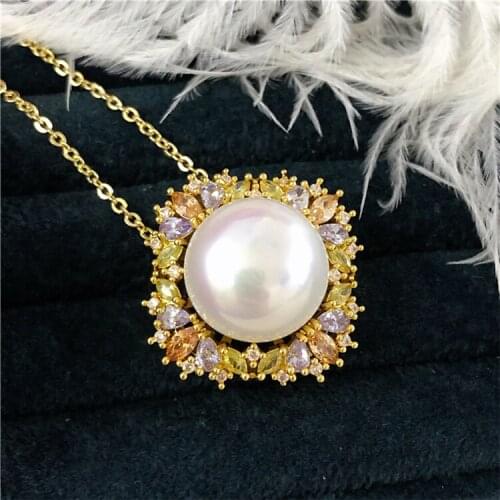 Wholesale Colorful Pendant Mountings Findings Jewelry Settings Parts for Pearls Beads Stones, 10pcs/Lot