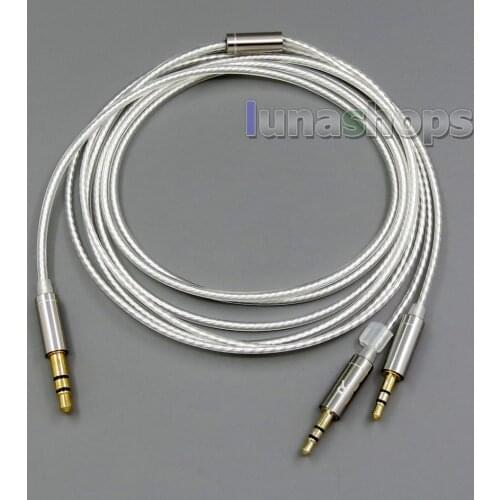 Silver Plated Cable for Hifiman HE560 HE-350 HE1000 V2 Headphone LN006022