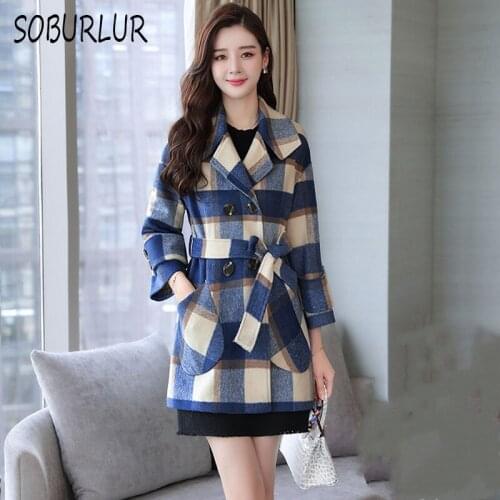 Женские утепленные пальто SOBURLUR China At AliExpress