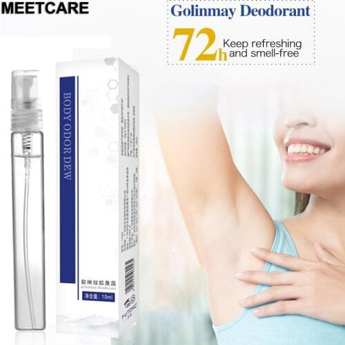 2pcs Sweat Body Odor Deodor Removal Natural Underarm Spray For Women and Men Dedorant Antiperspirants Skin Care