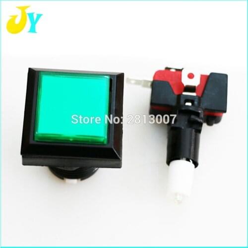 33mm illuminated 5v LED Arcade Push Button with microswitch for Acade /Casino /slot /fishing game cabinet parts