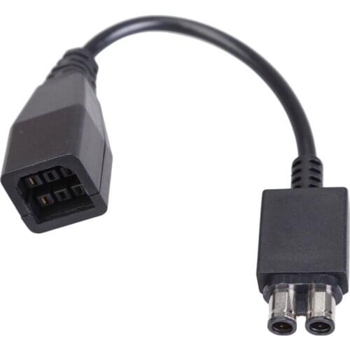 5pcs AC Power Supply Cable Converter Adapter For Microsoft Xbox 360 To Xbox 360 Slim Game Cable
