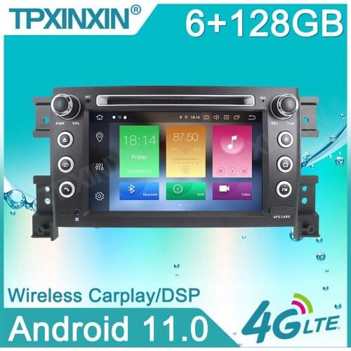 8-128G For Suzuki Grand Vitara 2005-2012 Car Stereo Multimedia Player Android GPS Navigation Auto Audio Radio Carplay Head Unit