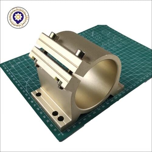 CNC 80MM spindle fixture mounting bracket CNC spindle motor fixture 0.8KW 1.5KW milling cutter engraving machine spindle