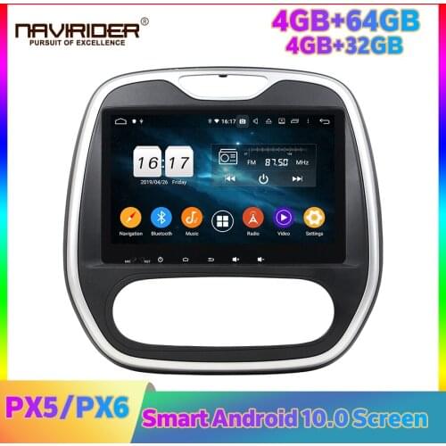 PX6 For RENAULT Capture MT 2016 Car Radio Stereo Android Player Carplay Head Unit Multimedia Recorder GPS Navigation Autoradio