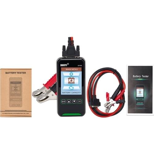 DY222 Car Battery Tester 12V 24V Digital Automotive Diagnostic Battery Tester Analyzer 2000CCA Cranking Charging Test Tool