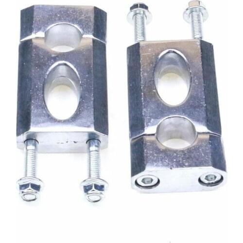 7/8" 22 mm Handlebar Bar Mount Clamp Riser For Motorcycle Dirt Pit Pro Bike ATV SSR SCG CRF XR KLX