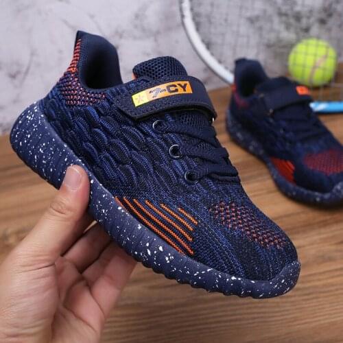 Childrens shoes summer breathable white blue shoes for boys lightweight sneakers kids shoes tenis zapatos ortopedicos para nina