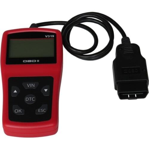 Newest V319 OBD2 scanner OBDII Car Diagnostic Scanner tool v319 OBD 2 Engine Auto Code Reader Creader pk CR3001 ELM327 V1.5