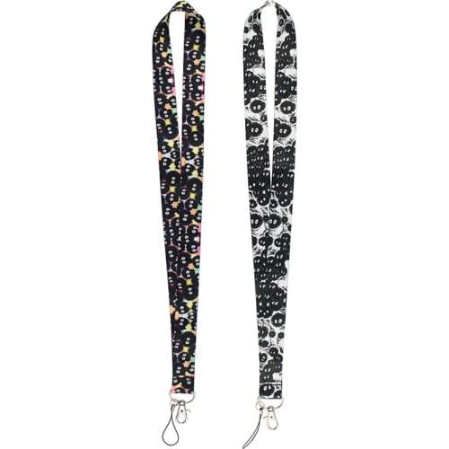 MD498 DMLSKY Cartoon Lanyard keychains Badge ID Lanyards Mobile Phone Rope key Lanyard Neck Straps Accessories