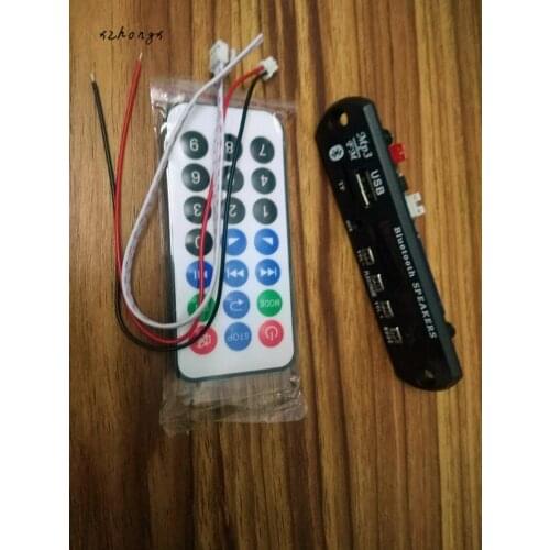 Mini 5V MP3 Decoder Board 3W*2 Decoding Module MP3 WAV U disk TF Card USB Amplifier Speaker Audio Board With Remote Control