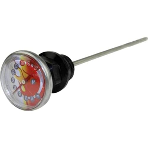Motorcycle CNC Aluminum Alloy Oil Tank Temperature Gauge Dipstick Accessories Rule