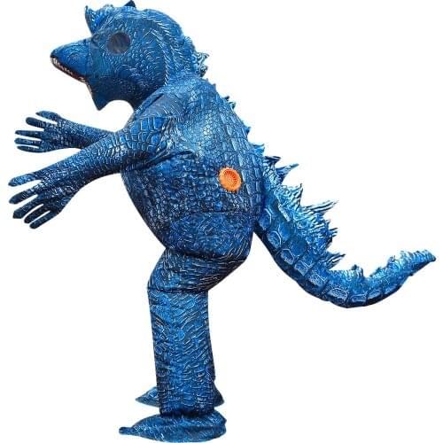 2021 new dinosaur King Kong inflatable clothing cosplay costume adult childrens party inflatable clothing Halloween jumpsuit
