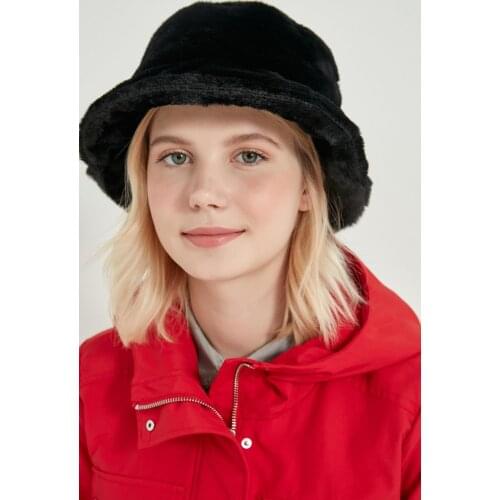 12839-1 black Color Bucket Hats