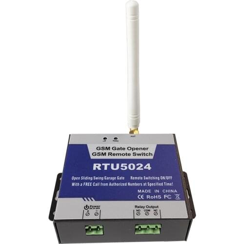 GSM Garage Swing sliding Gate door Opener Relay Switch Remote Access Control Wireless Door Opener server controller RTU5024 Hot