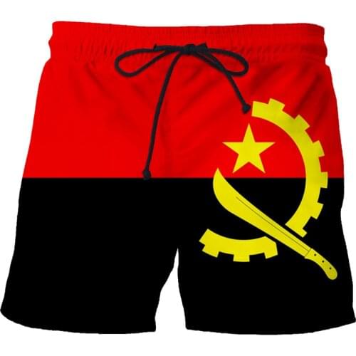 New summer National flag 3D Print Short Trunks Men Sport Casual Streetwear Beach Shorts Fashion Swimwear Pants shorts