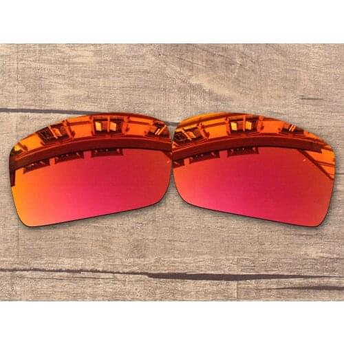 Vonxyz Ruby Mirror Polarized Replacement Lenses for-Oakley Oil Drum Frame