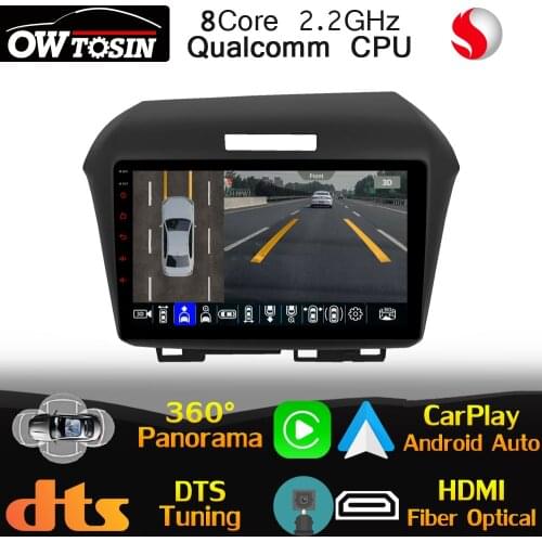 Qualcomm 8Core Android For Honda Jade 2013-2020 Car Multimedia GPS Radio 360 Panoramic HIFI Head Unit DSP DTS HDMI 4G LTE Auto