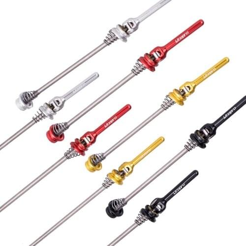 1 Pair Mountain Bicycle Wheel Hub Skewers Quick Release Titanium alloy 74mm/130mm 100mm/135 mm Road Bike Mountain Bike Parts