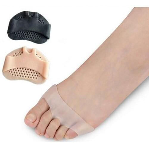 1Pair Women Silicone Breathable Forefoot High Heel Shoes Insole Half Yard Pads Suitable for decreasing the burden of your feet