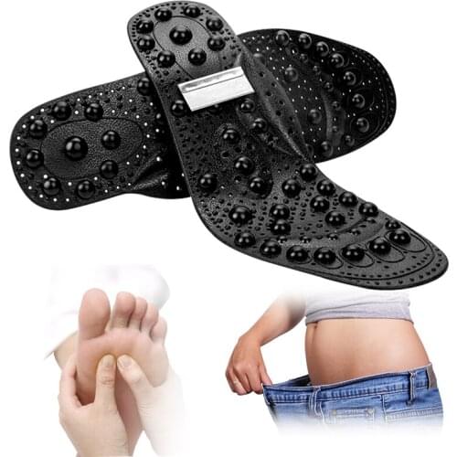 68 Magnets Foot Massager Insoles Magnetic Therapy Insoles Foot Acupressure Shoe Pads Foot Physiotherapy Relaxed Massage Insole