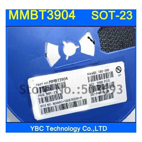 Free Shipping 500pcs/lot SMD MMBT3904 1AM 2N3904 Triode Transistor SOT-23