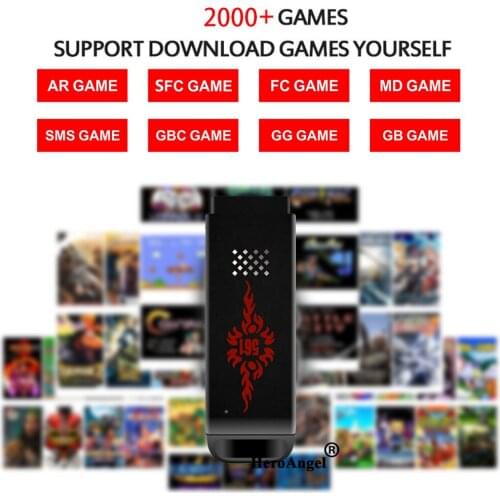 HotSale USB Wireless Console Game Stick Video Game Console Built-in 2000 Classic Game Mini Retro Controller Support AV Output